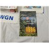 Image 3 : CHICAGO CUBS BOX LOT CALENDARS BUMPER STICKERS ETC