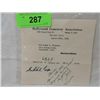 Image 1 : 1940 CEMETARY HOLLYWOOD SATCHEL PAIGE AUTOGRAPH