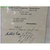 Image 2 : 1940 CEMETARY HOLLYWOOD SATCHEL PAIGE AUTOGRAPH