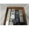 Image 2 : BOX LOT VINTAGE REMOTE CONTROLS TV TELEVISION MORE