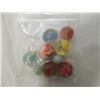 Image 2 : BAG 9 VINTAGE MARBLES AS SHOWN