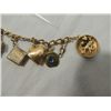 Image 2 : GOLD FILLED CHARM BRACELET LADIES VINTAGE
