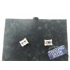 Image 2 : STERLING SILVER EARRINGS PIERCED AMETHYST NEW