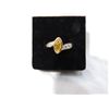 Image 1 : NEW GOLDTONE GOLD TONE CZ RING