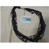 Image 2 : NEW LADIES NECKLACE BEADED MULTI STRAND NECKLACE