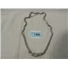 Image 3 : NEW SILVERTONE HOLLOW ROPE NECKLACE WITH CRYSTALS