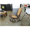 Image 2 : VINTAGE BENTWOOD BENT WOOD ROCKER CANE SEAT