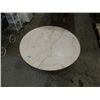 Image 2 : WEIMAN ROCKFORD MADE MARBLE TOP COFFEE TABLE