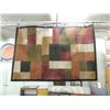 Image 1 : CONTEMPORARY BLOCK DESIGN MOHAWK AREA RUG