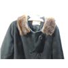 Image 3 : LADIES VINTAGE 1940'S LONG COAT MINK COLLAR