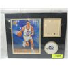 Image 1 : JOHN STOCKTON JAZZ RUSSELL LITHO PRINT MOUNTED