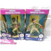 Image 2 : LOT 6 SUPERSTAR BASEBALL FIGURINES: HERSHISER,