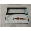 Image 2 : MURANO STYLE GLASS HANDLED MAGNIFYING GLASS