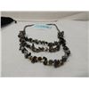 Image 2 : NEW LADIES NECKLACE BEADED MULTI STRAND NECKLACE