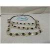 Image 2 : NEW LADIES NECKLACE BEADED MULTI STRAND NECKLACE
