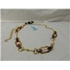 Image 3 : NEW LADIES LINK STYLE METAL LOOP BELT MEDIUM