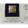 Image 2 : 1998 FIRST DAY ISSUE MARGRET MEAD & GOLD STAMP