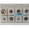Image 1 : LOT 8 FOREIGN COINS: MEXICO, GREAT BRITIAN,