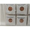 Image 2 : LOT 8 (UNC) LINCOLN MEMORIAL PENNIES: 1959, 62-D,