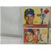 Image 3 : 8 CARD LOT ALL 1955 BASEBALL CARDS TOPPS
