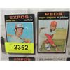Image 2 : LOT 9 (7) 1971 TOPPS, (1) 1970 TOPPS & (1) 1989