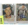 Image 2 : 9 CARD LOT AUTOGRAPHED BASEBALL CARDS