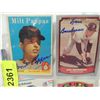 Image 2 : 9 CARD LOT AUTOGRAPHED BASEBALL CARDS