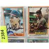 Image 2 : 9 CARD LOT AUTOGRAPHED BASEBALLCARDS AS SHOWN