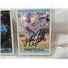 Image 7 : 9 CARD LOT AUTOGRAPHED BASEBALLCARDS AS SHOWN