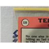 Image 3 : 1969 TOPPS #539 TED WILLIAMS EPSTEIN BASEBALL CARD