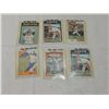 Image 1 : LOT 6 TOPPS BASEBALL CARDS SEE LIST BELOW