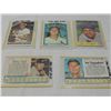 Image 1 : LOT 5 VINTAGE BASEBALL CARDS SEE LIST BELOW