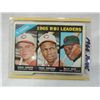 1966 TOPPS #219 RBI LEADERS MAYS ROBINSON JOHNSON