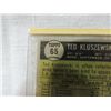 Image 3 : 1961 TOPPS #65 TED KLUSZEWSKI BASEBALL CARD