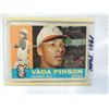 Image 1 : 1960 TOPPS #176 VADA PINSON BASEBALL CARD