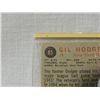 Image 3 : 1962 TOPPS #85 GIL HODGES BASEBALL CARD