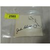 Image 1 : ROBINSON & FOXX CUT SIGNATURE AUTOGRAPH NO COA