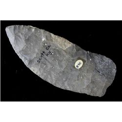LARGE 6 1/2" Paleo Knife - Jackson G-8 COA Ex - Cowan Hood