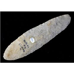 7 1/2" Bipointed Knife - Jackson COA Ex - Cowan Hood