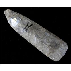 6" Copena Flint Adze - Jackson COA - Ex Cowan Hood