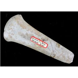 *Restored 8 3/4" Flint Spud/Scepter - Jackson COA