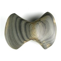 2 3/16" x 3 3/16" Bowtie Bannerstone - Jackson COA