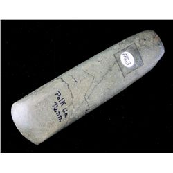 5 3/8" Copena Greenstone Adze - Jackson G-9 COA