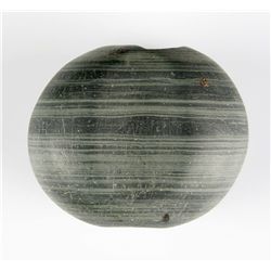 1 5/8" Fluted Ball Bannerstone - Jackson COA
