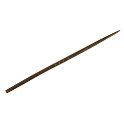 8 1/4" Engraved Alaskan Inuit Bone Hairpin
