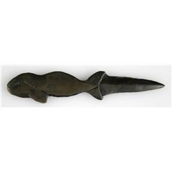 4 5/8" Alaskan Inuit Whale Baleen Dagger