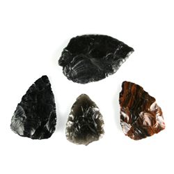 4 Nice Obsidian Blades