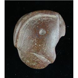 2" Human Face Effigy Pipe - Jackson COA.
