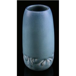 6" Matte Blue Rookwood Vase