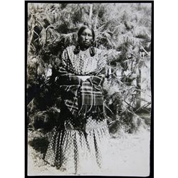 'Annie Kills-twice' Sioux Native American Photograph - Circa 1900
